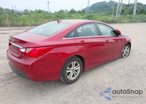 2014 Hyundai Sonata Gls z USA, uszkodzony, nr VIN 5NPEB4AC9EH851949